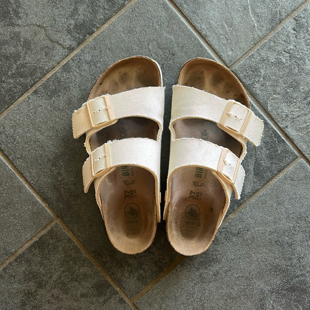 Birkenstock Arizona Vegan canvas sandal